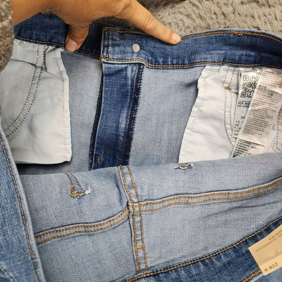Levi's Jeans Womens 20W Blue 711 Skinny Stretch Mid Rise *NWT* - Picture 11 of 15